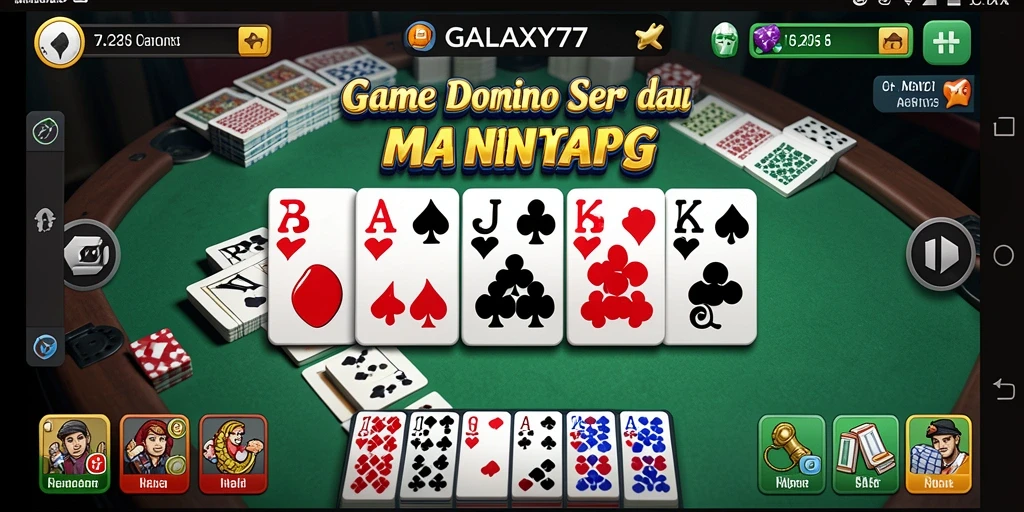 Gameplay seru GALAXY77 dengan grafis menarik.