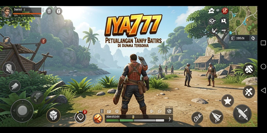 Tampilan efek visual yang menyenangkan dari gameplay Open World.